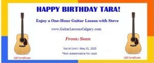 free music lessons gift certificate template word